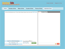 Tablet Screenshot of amateurhole.com